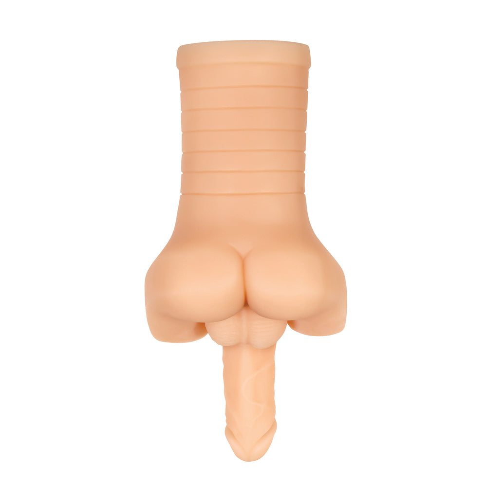 Gender X Flesh Pink Back Door Bash Vibrating Masturbator