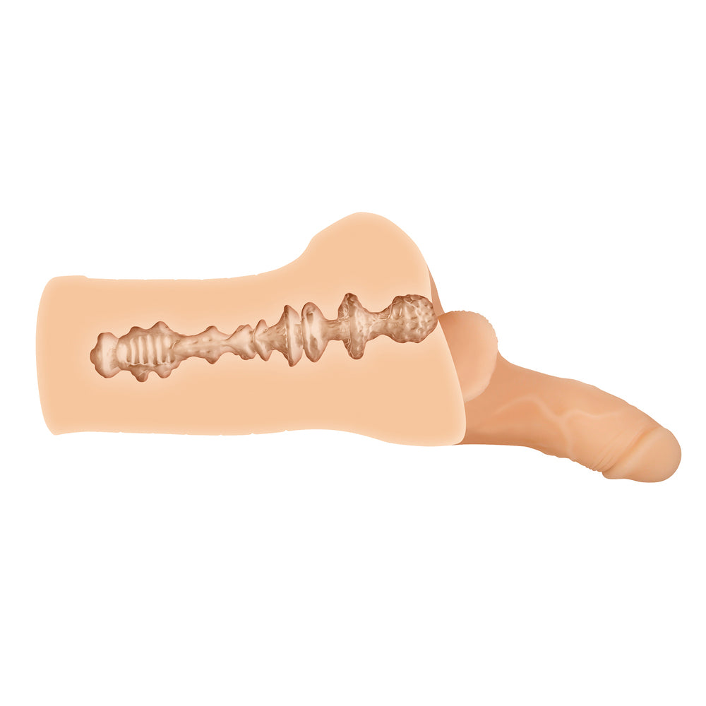 Gender X Flesh Pink Back Door Bash Vibrating Masturbator