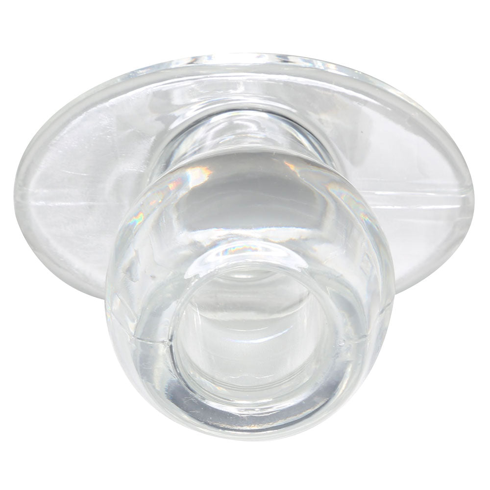 Perfect Fit Clear Medium Tunnel Plug with Innovative Design
