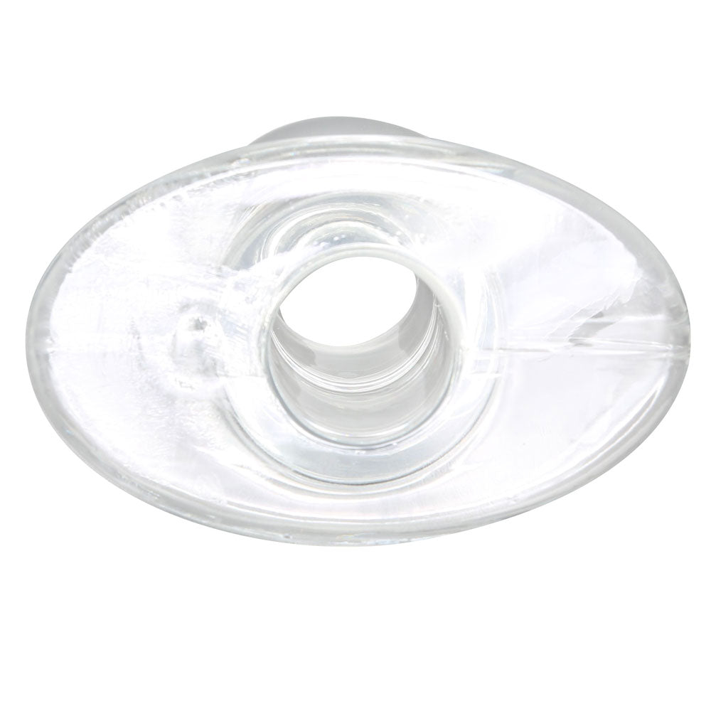Perfect Fit Clear Medium Tunnel Plug with Innovative Design