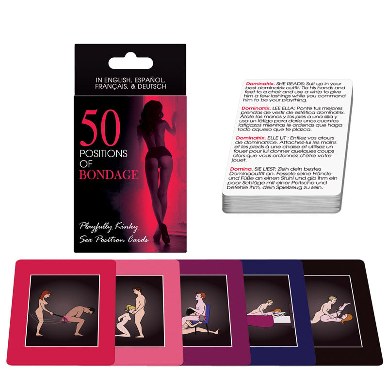 Kheper Games 50 Positions of Bondage Sex Position Cards