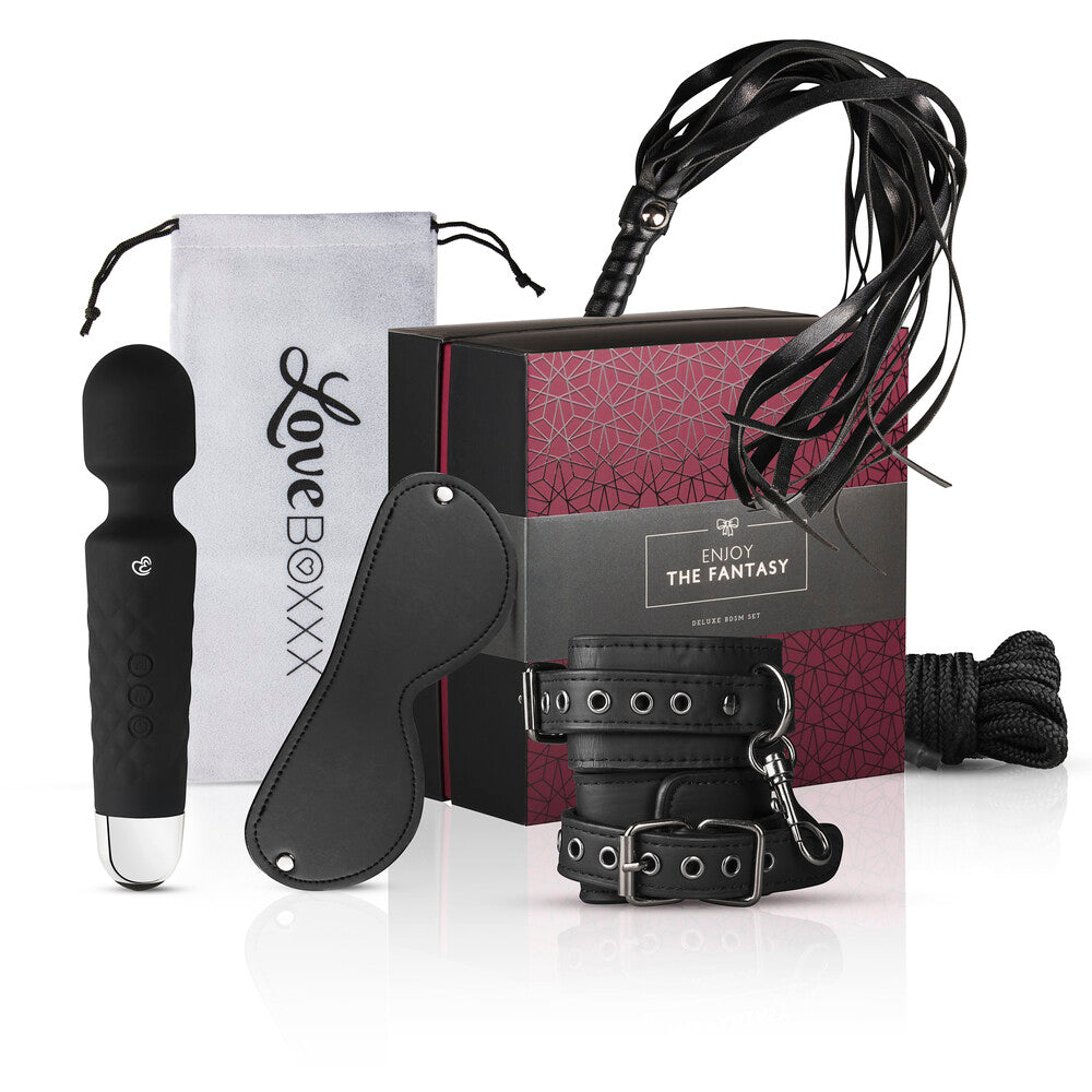 LoveBoxxx BDSM Box with Magic Wand Vibrator