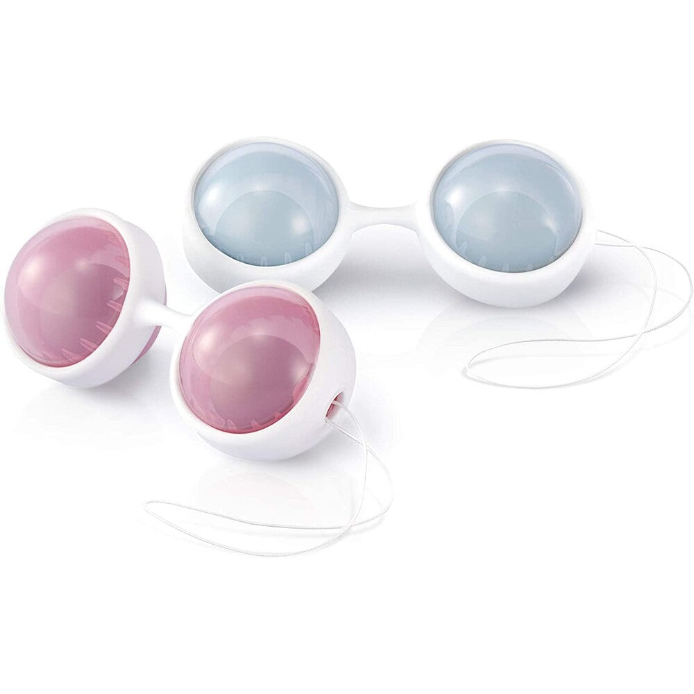Lelo Pink and Blue Luna Beads for Pelvic Floor Strength