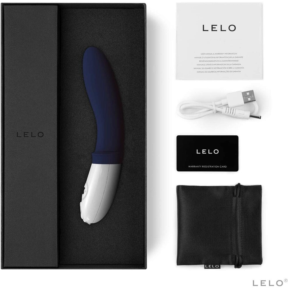 Lelo Deep Blue Prostate Massager with Vibration Modes