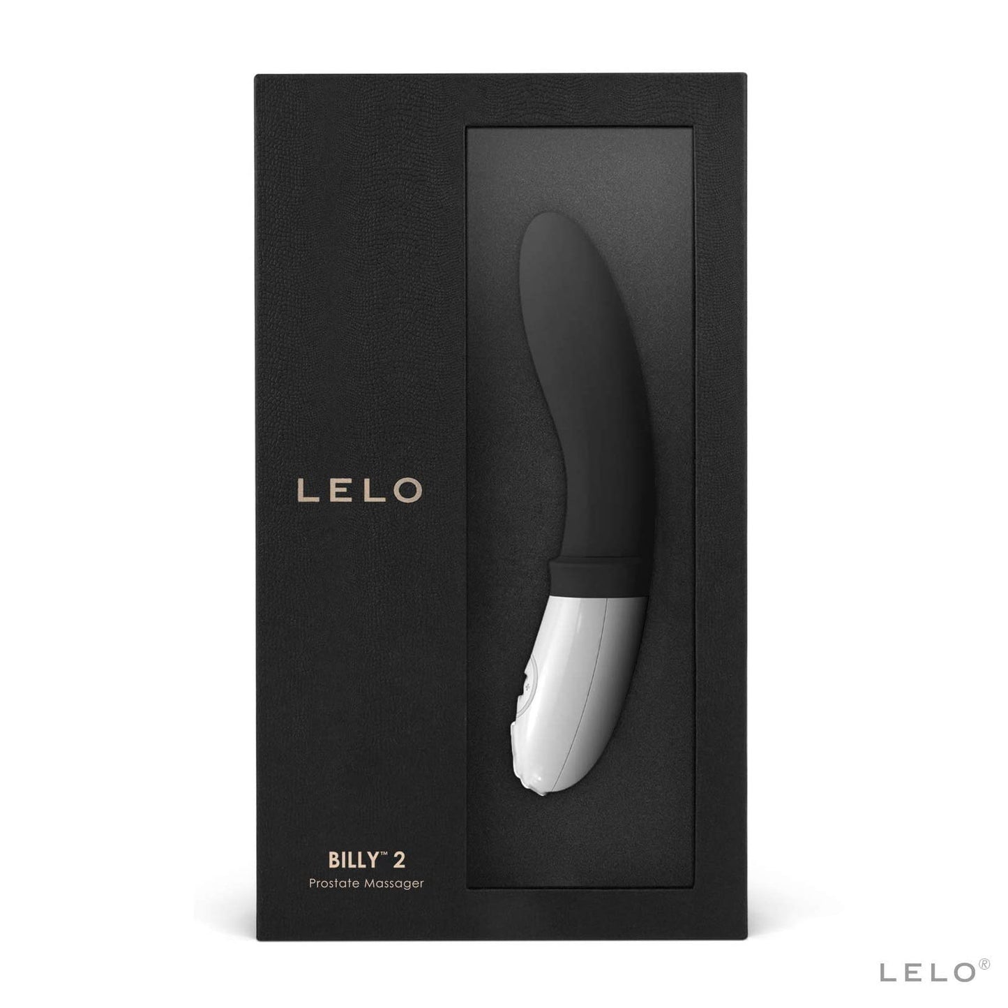 Lelo Deep Black Prostate Massager with Ergonomic Design