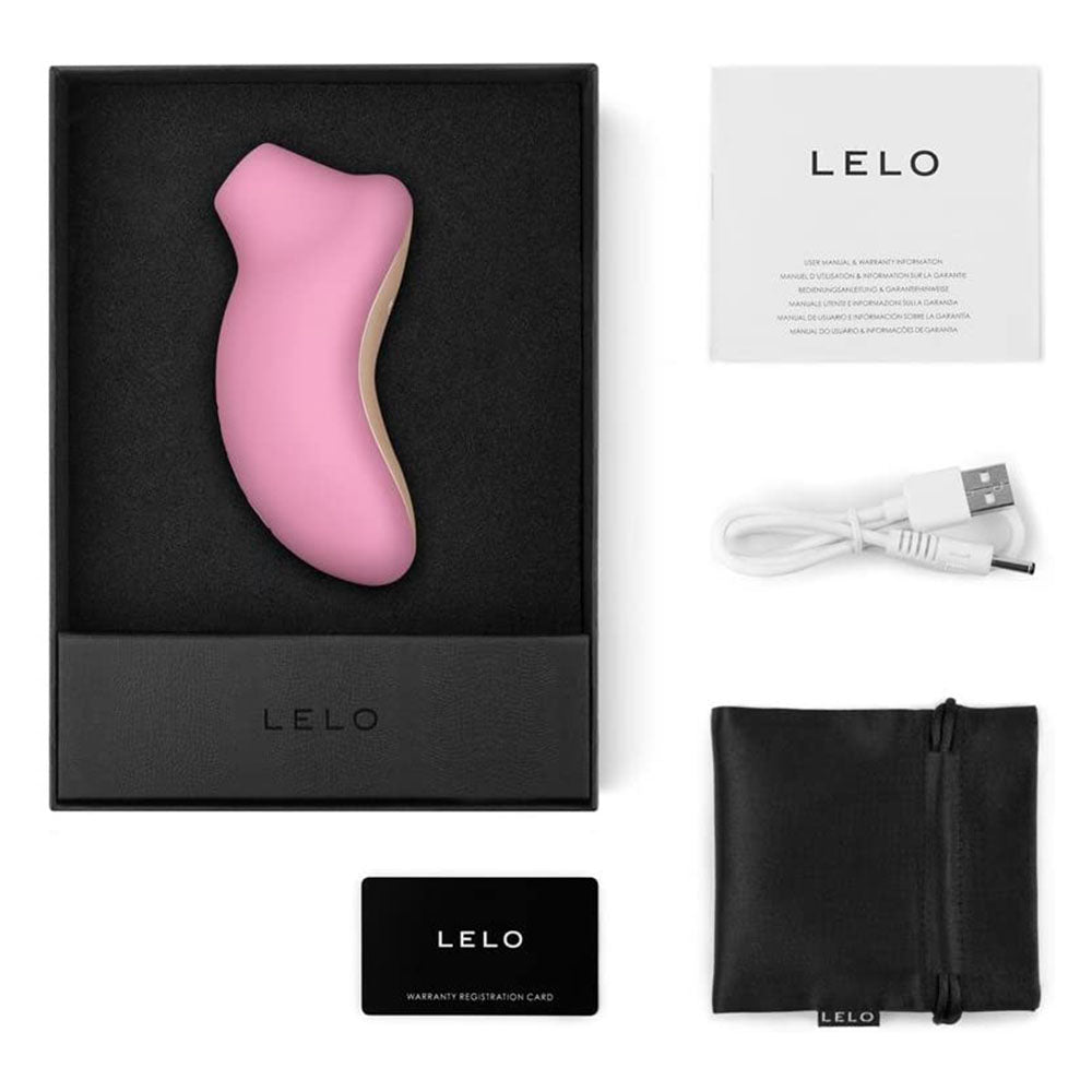 Lelo Pink Sona Clitoral Massager with Sonic Wave Technology