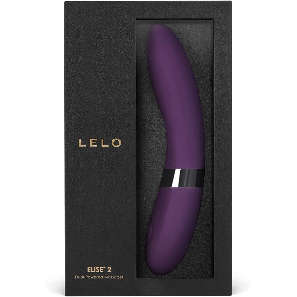 Lelo Elise 2 Purple Luxury Rechargeable Vibrator