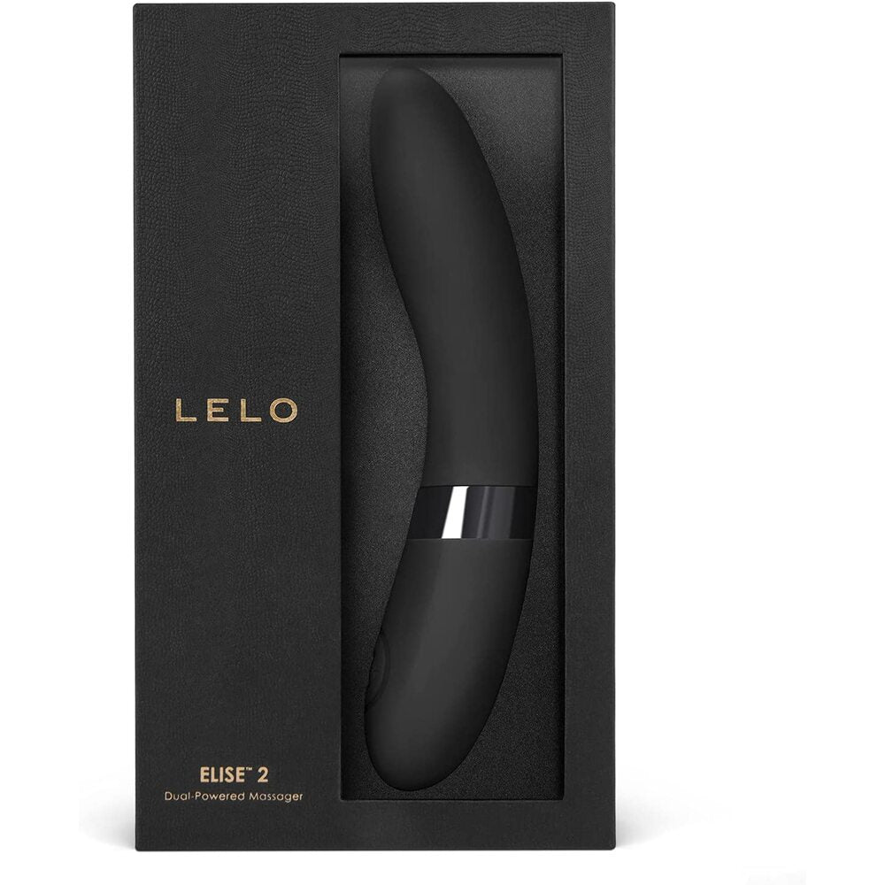 Lelo Elise 2 Black G Spot Vibrator with 8 Vibration Modes