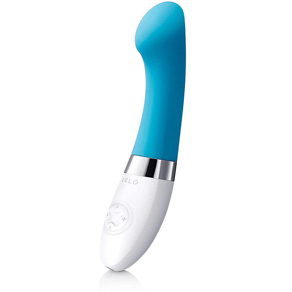 Lelo Turquoise Blue Gigi 2 G-Spot Vibrator with Dual Stimulation