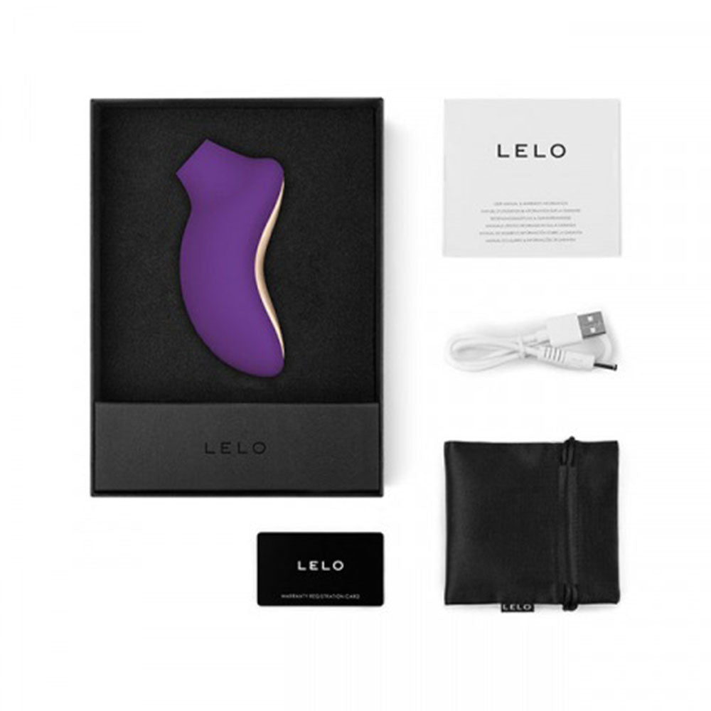 Lelo Sona 2 Purple Sonic Clitoral Vibrator with 12 Settings