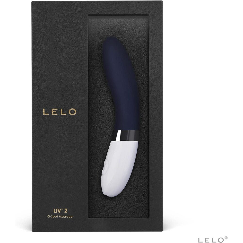Lelo Blue Liv 2 G Spot Vibrator with 8 Vibration Patterns