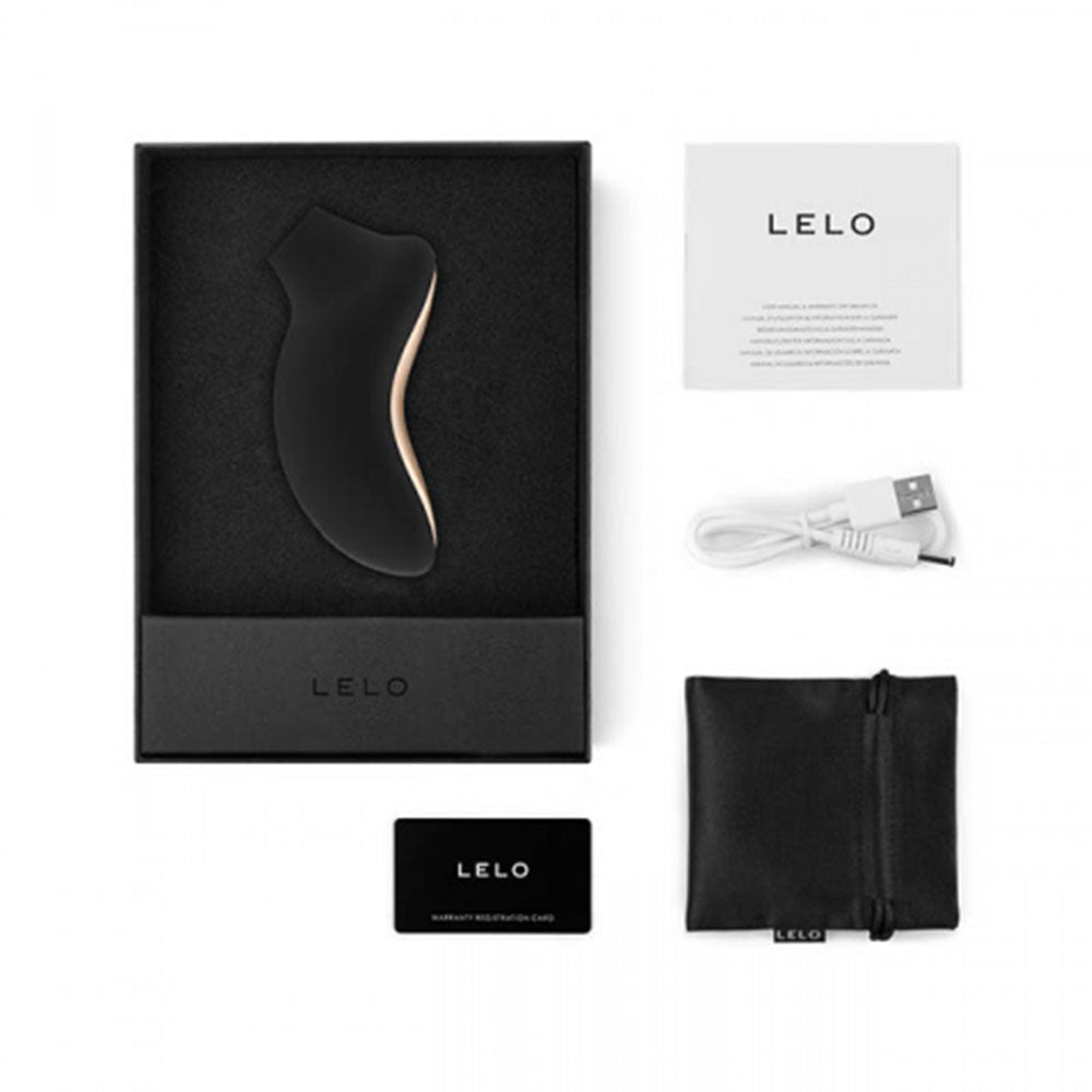 Lelo Black Sona Cruise 2 Sonic Wave Clitoral Vibrator