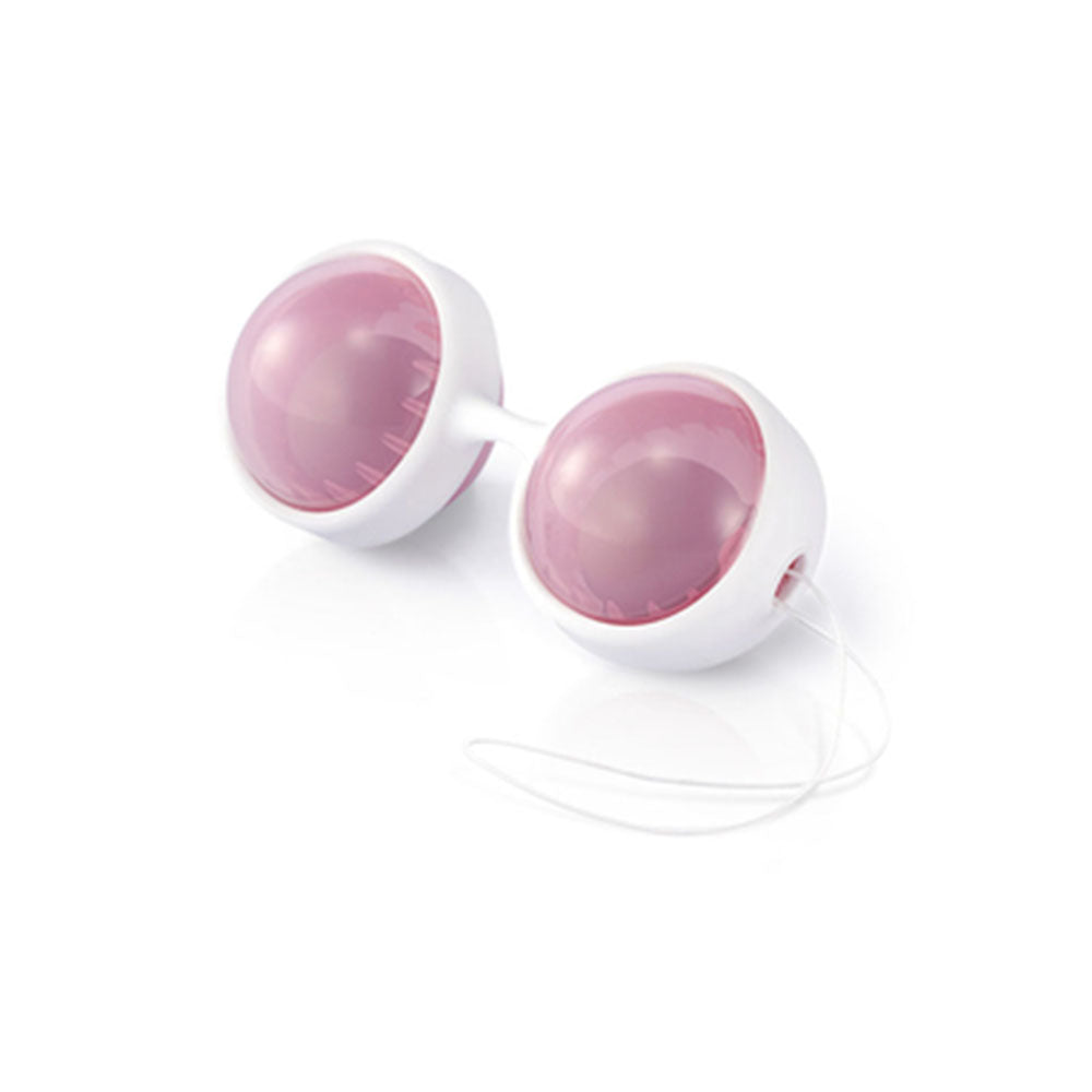 LELO Pink Beads Plus Orgasm Balls with Weighted Beads
