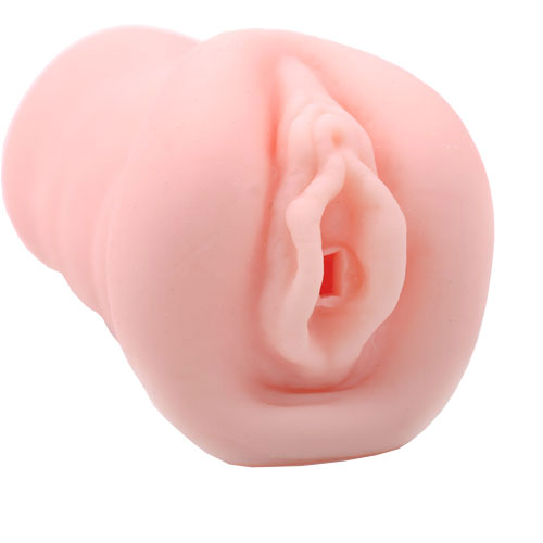 Sensational Touch Realistic Flesh Male Masturbator Compact