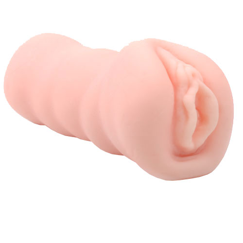 Sensational Touch Realistic Flesh Male Masturbator Compact