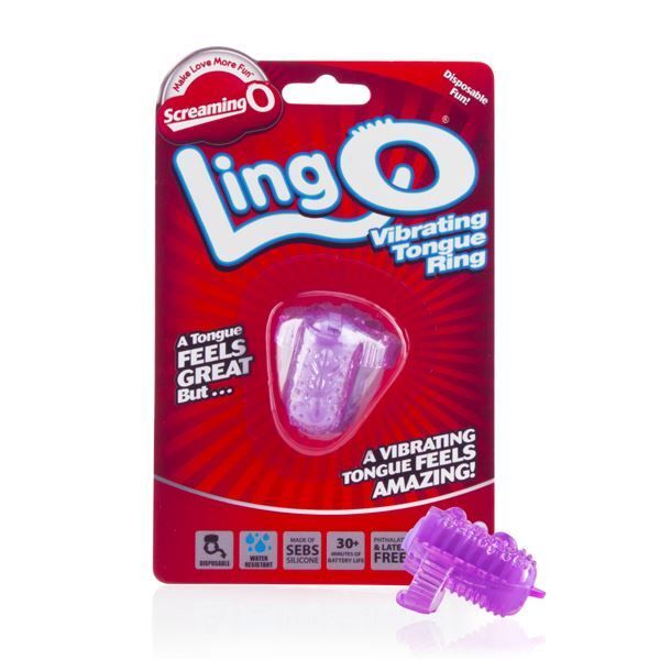 Screaming O Purple LingO Waterproof Tongue Vibrator