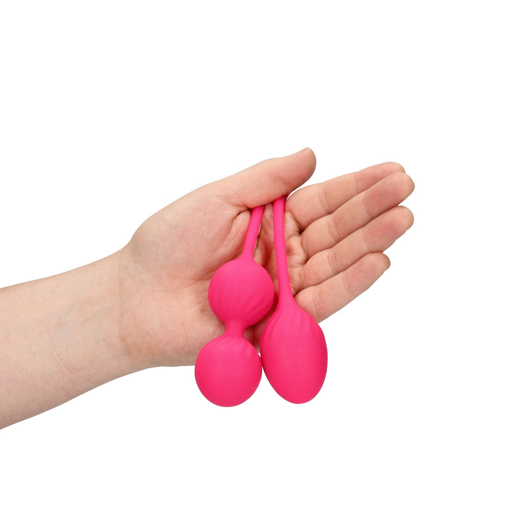 EmpowerHer Pink Thumping Kegel Ball Set