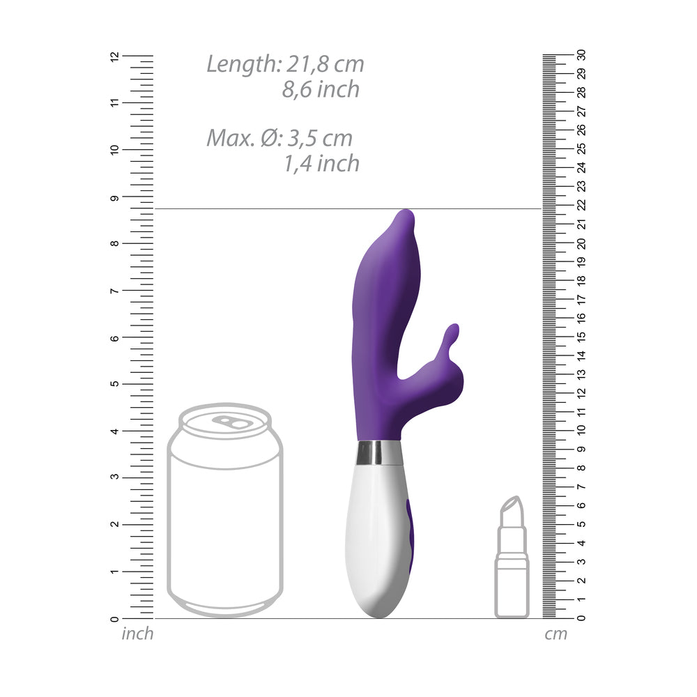 Shots Toys Adonis Rechargeable Rabbit Vibrator Size