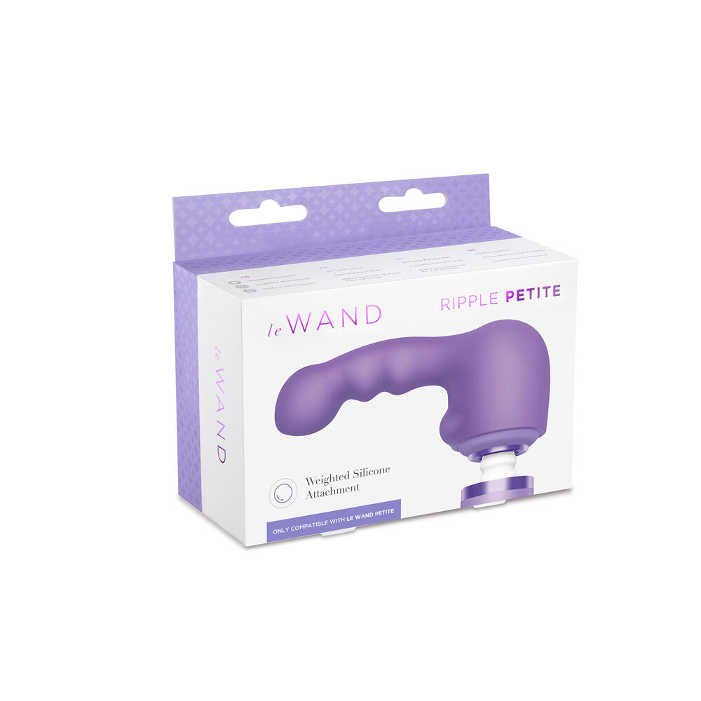 Le Wand Smooth Lavender Petite Ripple Attachment