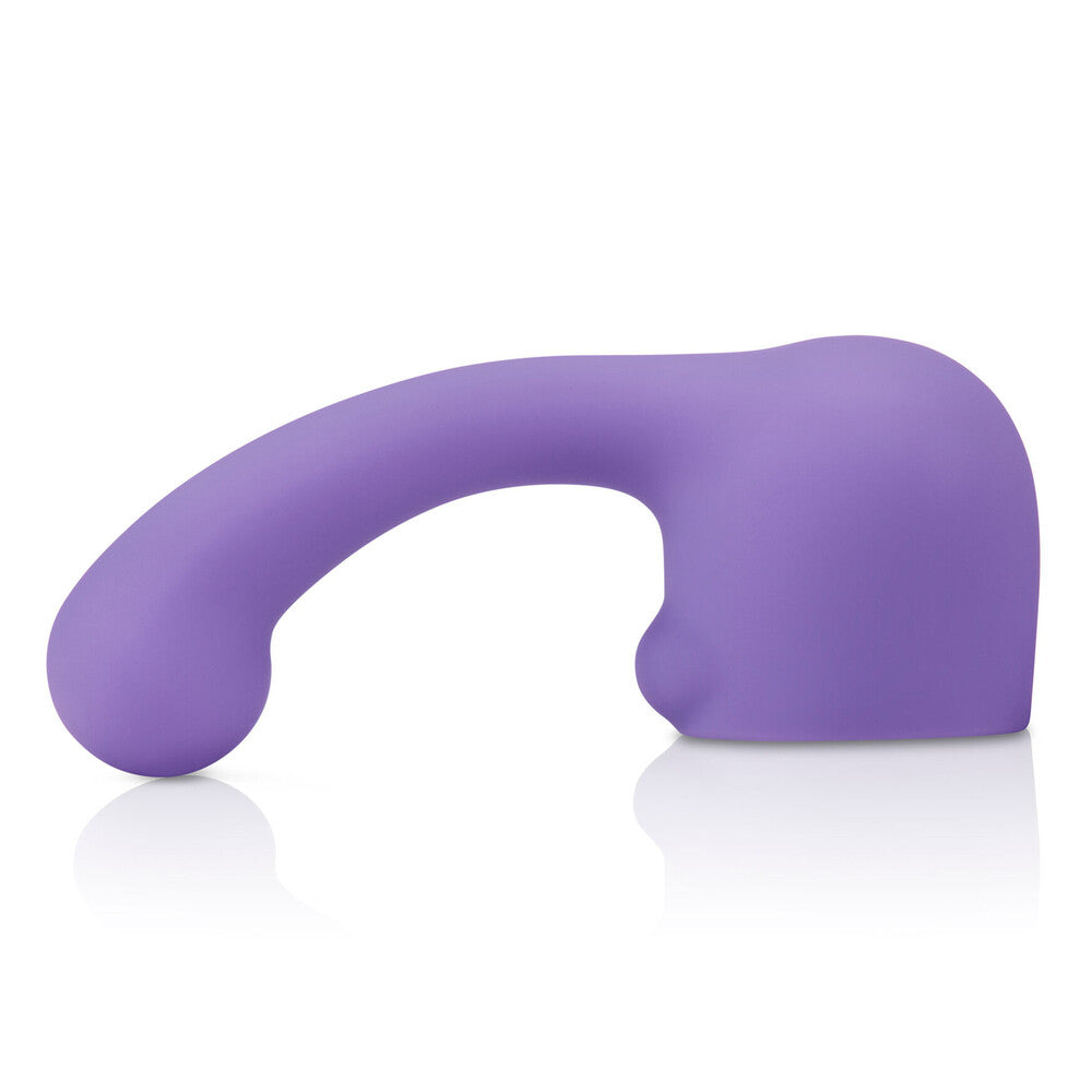 Le Wand Purple Curve Weighted Silicone Wand Attachment