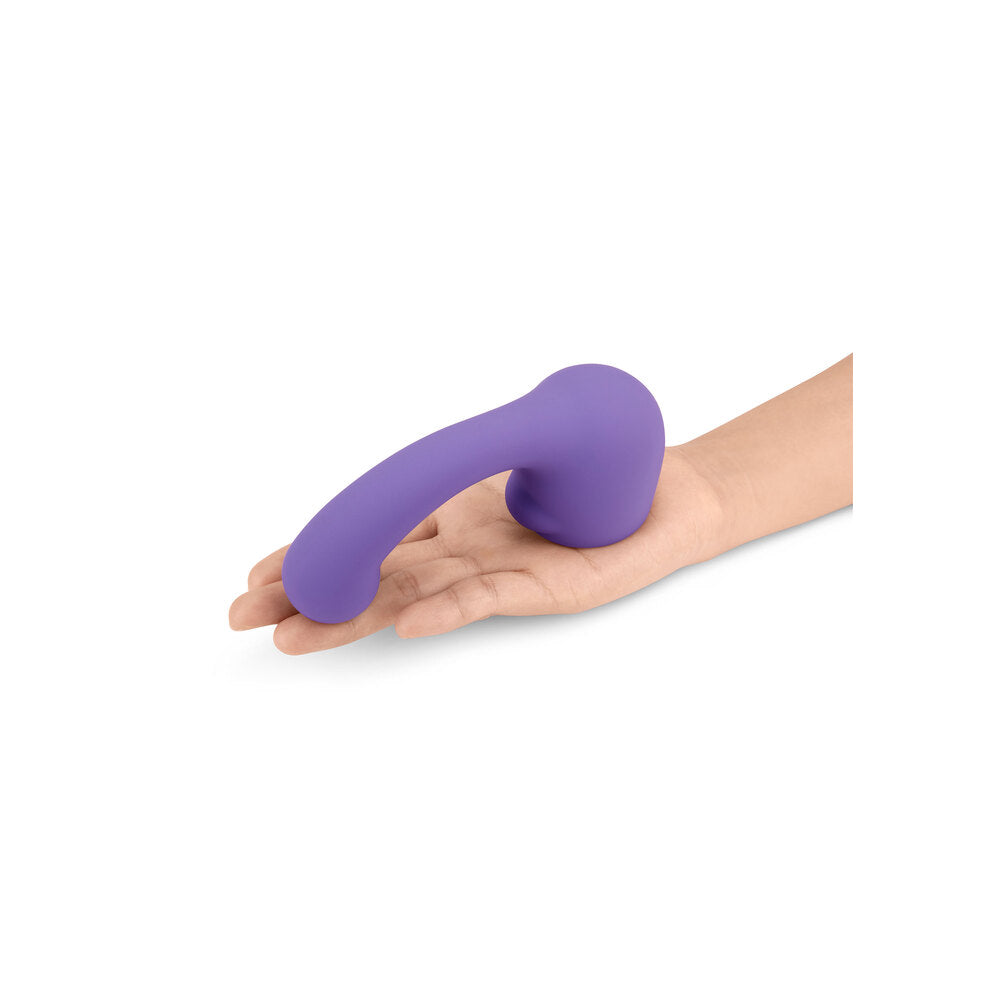 Le Wand Purple Curve Weighted Silicone Wand Attachment