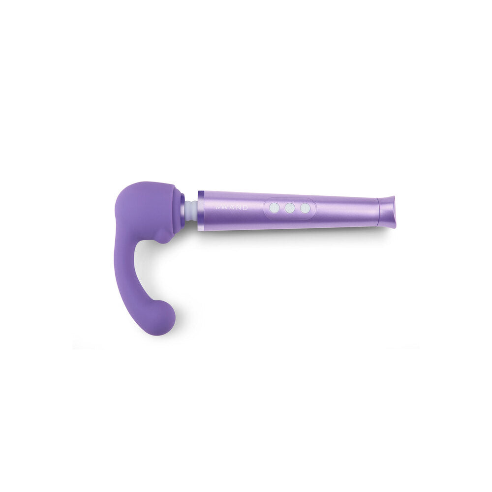 Le Wand Purple Curve Weighted Silicone Wand Attachment