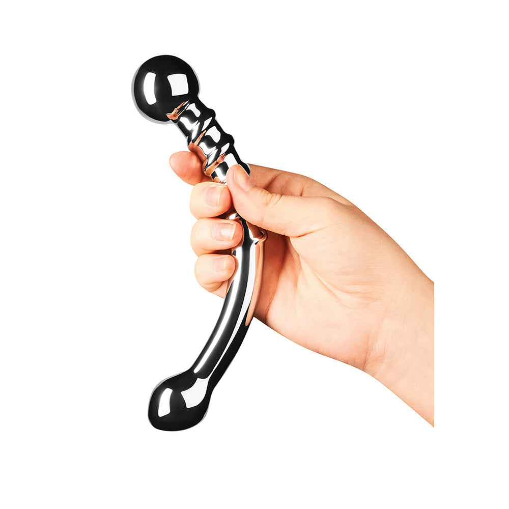 Le Wand Stainless Steel Bow Dildo for G-spot and P-spot