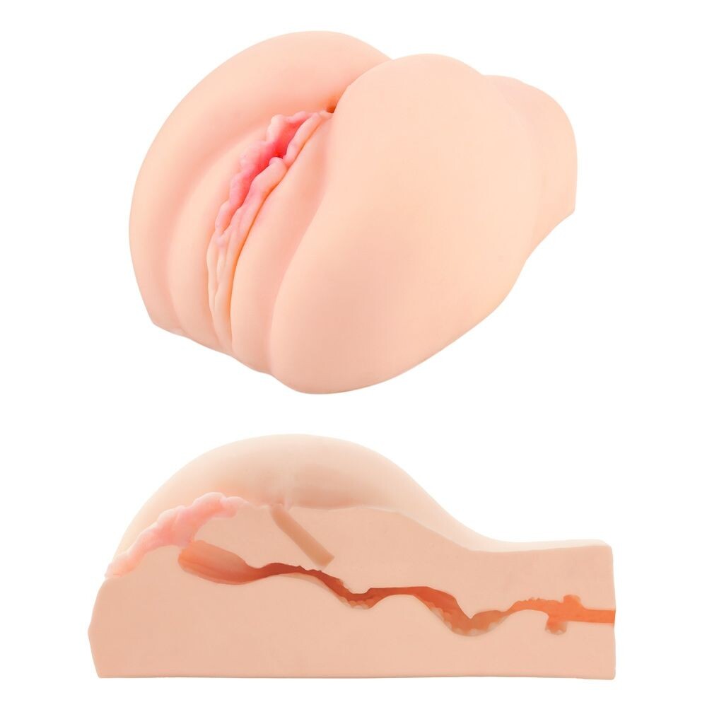 Me You Us Pink Miss Emma Realistic Dual-Opening Masturbator