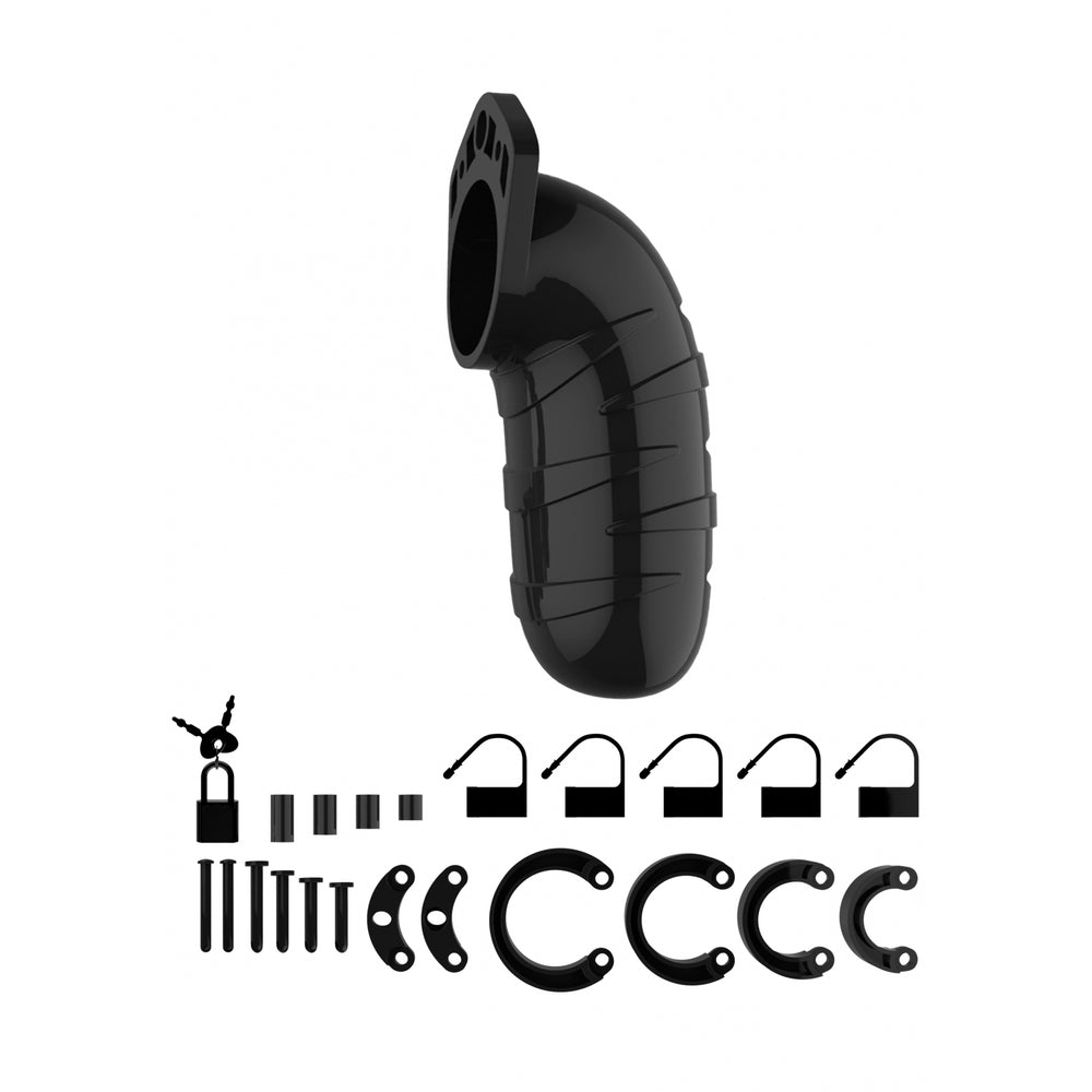 Man Cage Black 5.5 Inch Male Chastity Cage