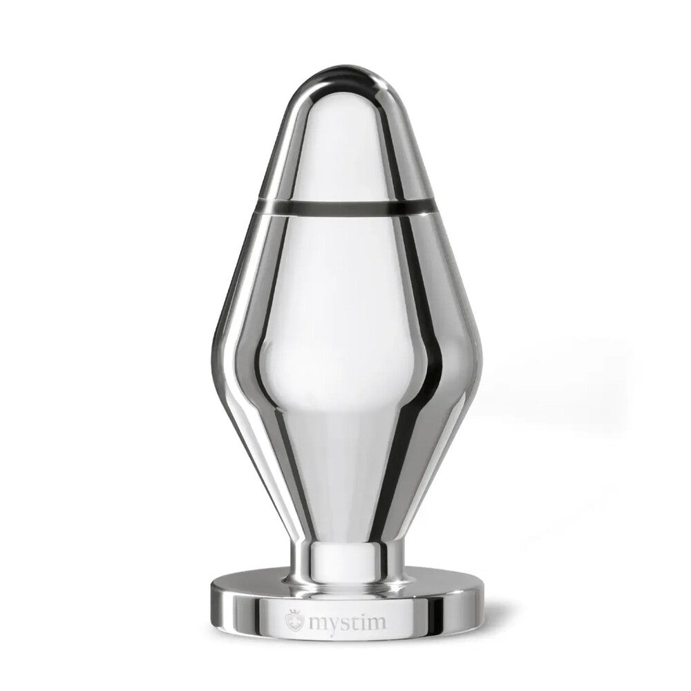 MyStim Silver Little John Small EStim Anal Plug