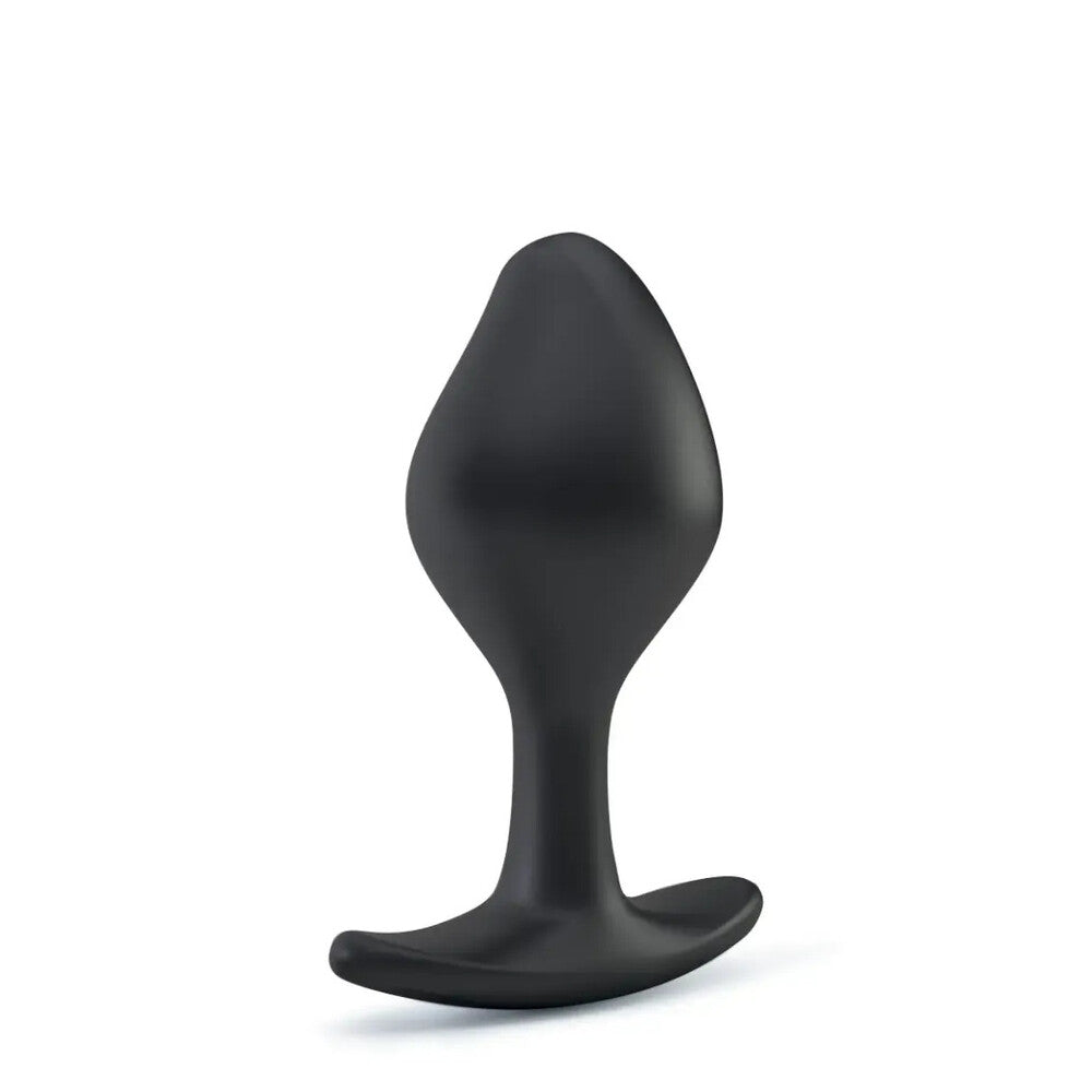 MyStim Imperial Black EStim Butt Plug Small Rocking Force