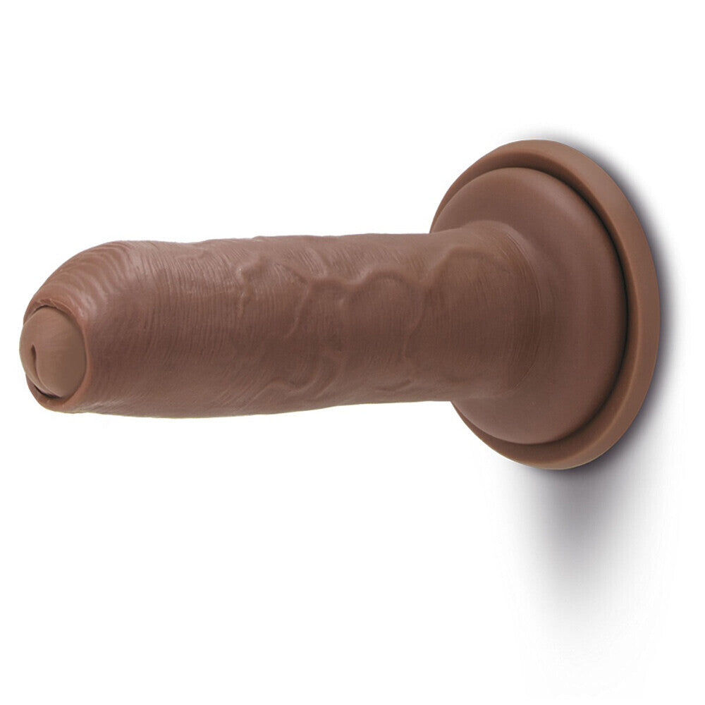Me You Us Flesh Brown Uncut Ultra Cock 6 Inch Dildo