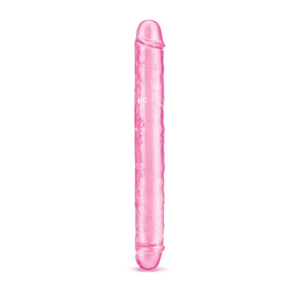 Me You Us Pink 12 Inch Ultra Double Dildo Flexible Silicone