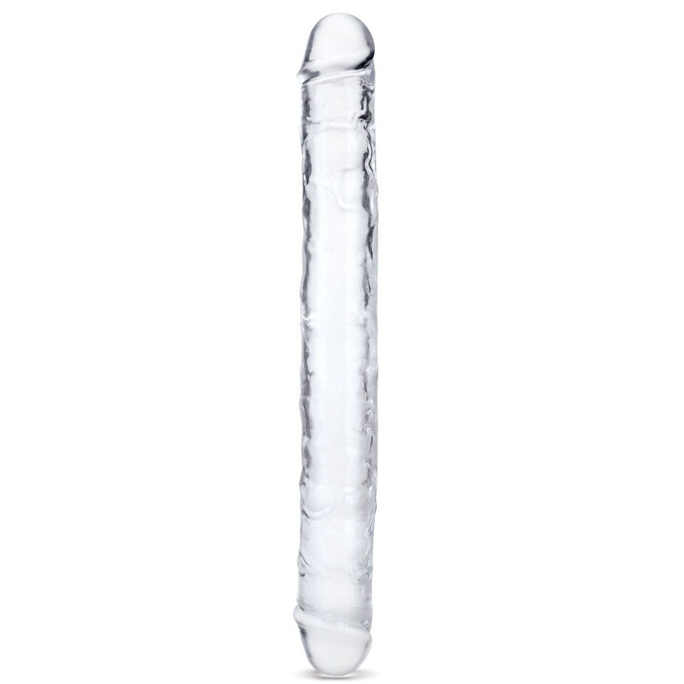 Me You Us Clear Ultra Dual-Ended 15 Inch Dildo