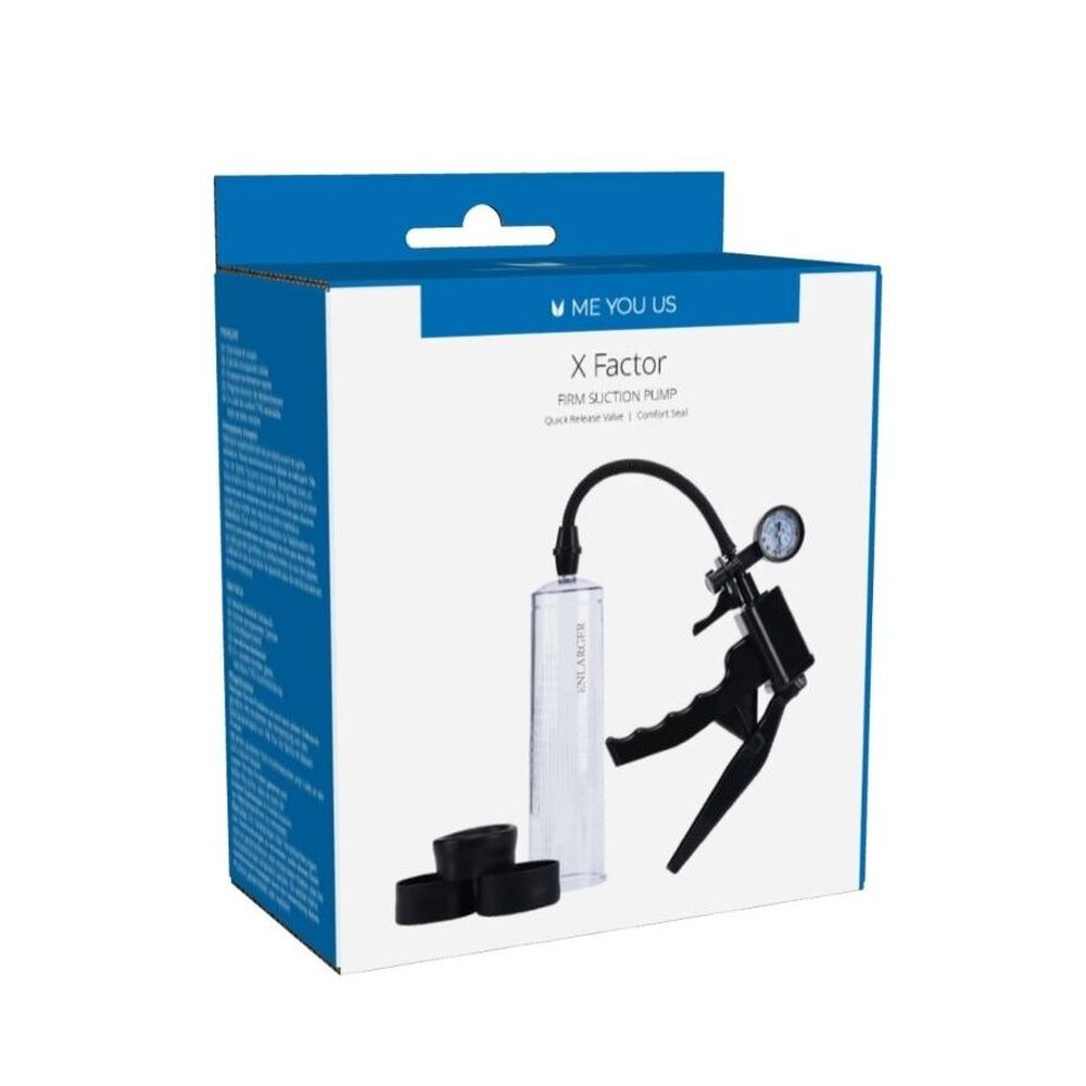 Me You Us Clear X Factor Penis Pump for Enhanced Size
