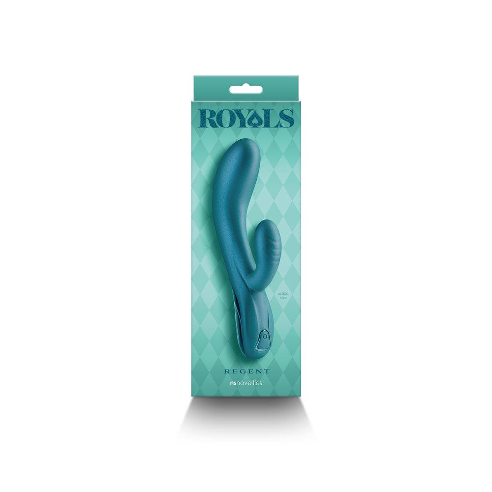 Royal Regent Metallic Green Vibrator with Multiple Functions