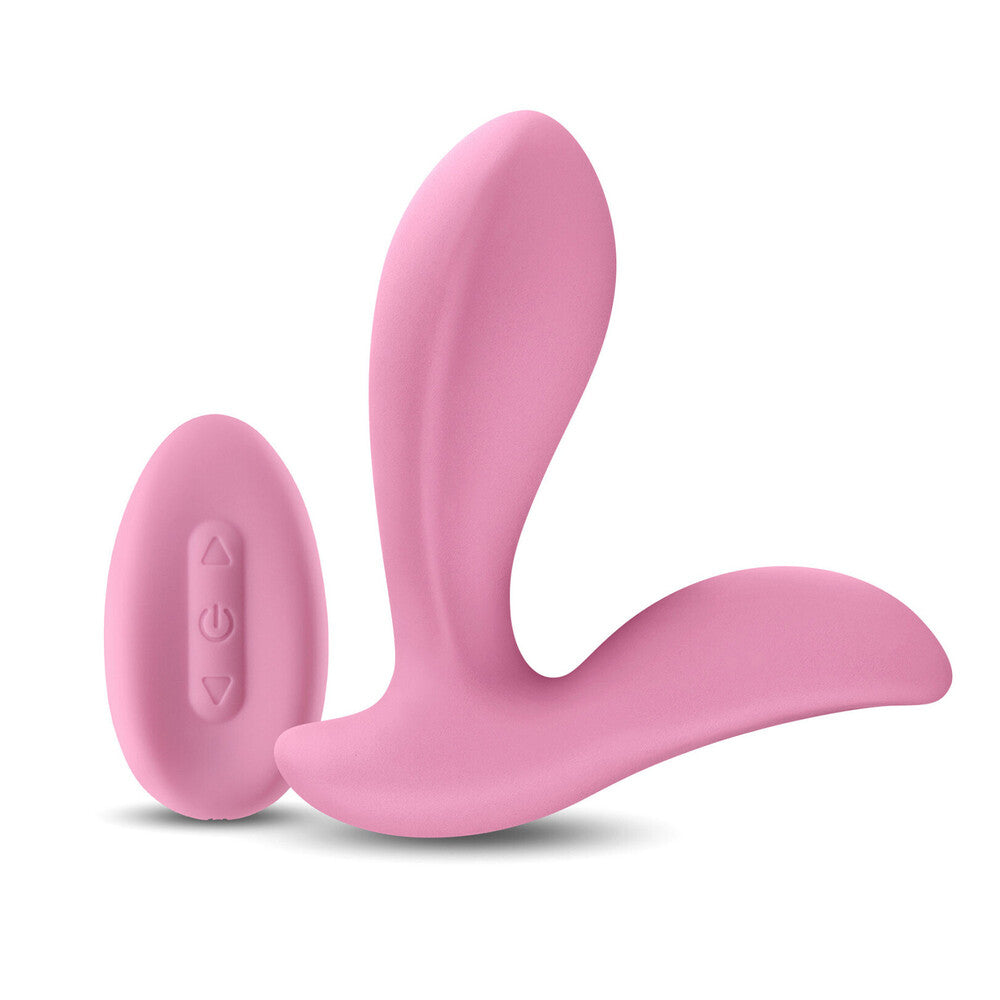 NS Novelties Pink Secrets Rain Gspot and Clit Vibe