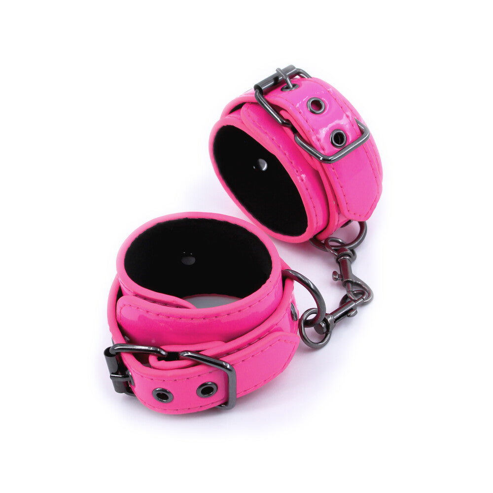 NS Novelties Pink Electra Wrist Cuffs for Stylish Comfort