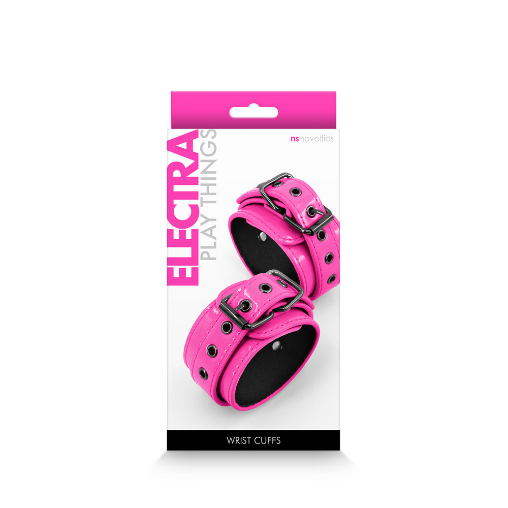 NS Novelties Pink Electra Wrist Cuffs for Stylish Comfort