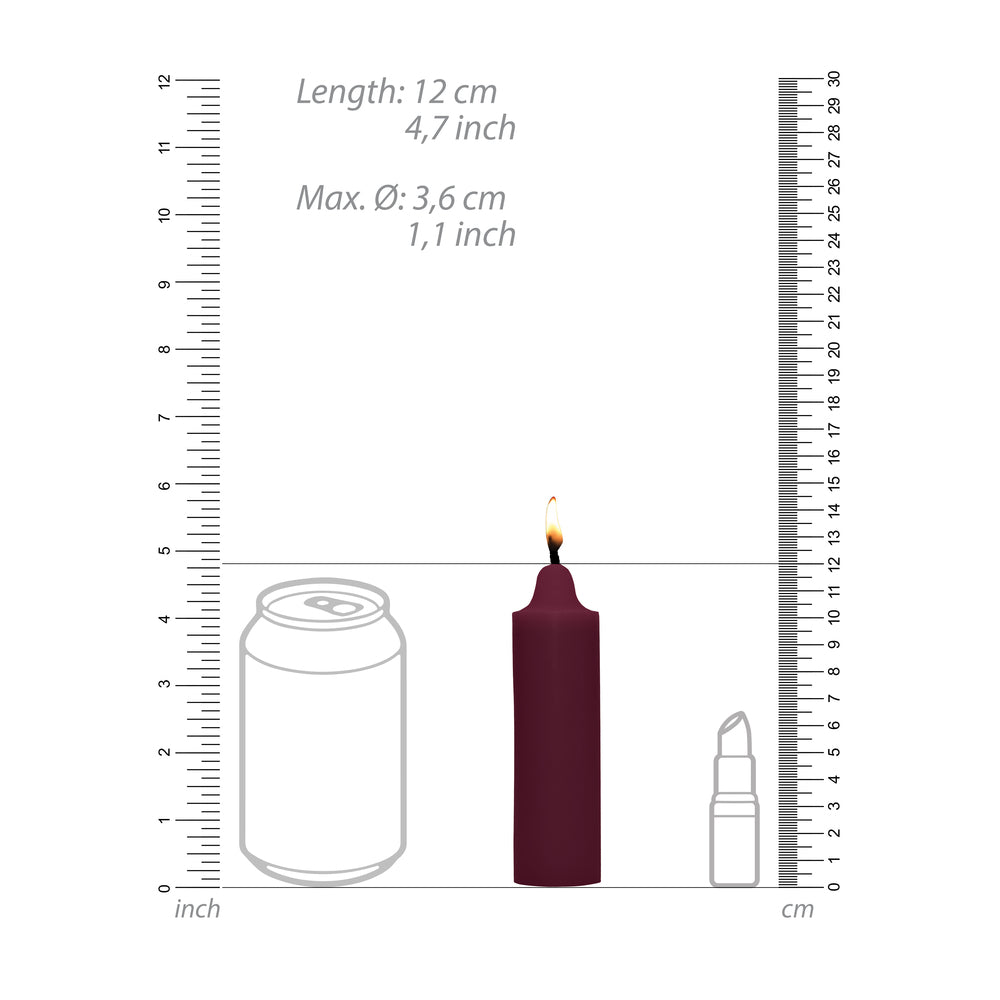 Ouch Purple Rose Scented Wax Play Candle