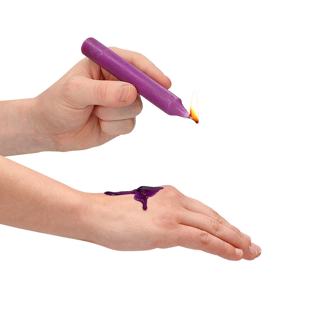 Ouch! Colorful Teasing Wax Candles Small 4 Pack