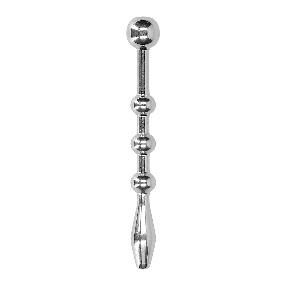 Ouch Stainless Steel Urethral Sounding Plug with Balls