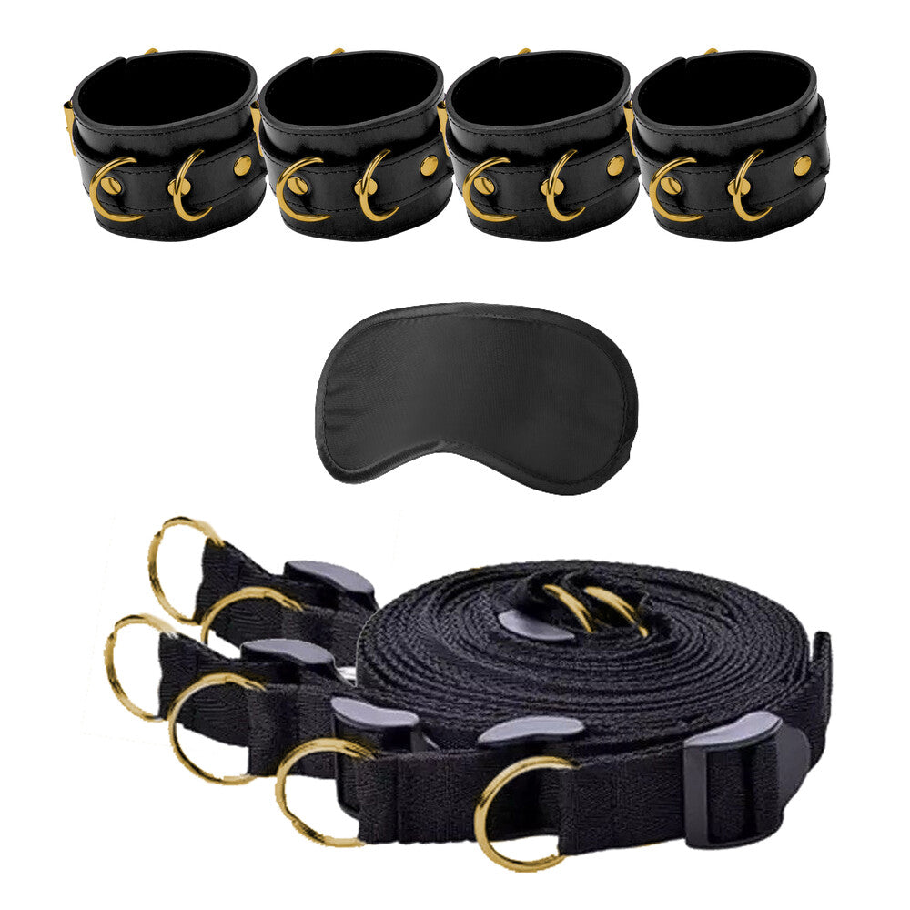 Shots Toys Ouch Bed Bindings Restraint System