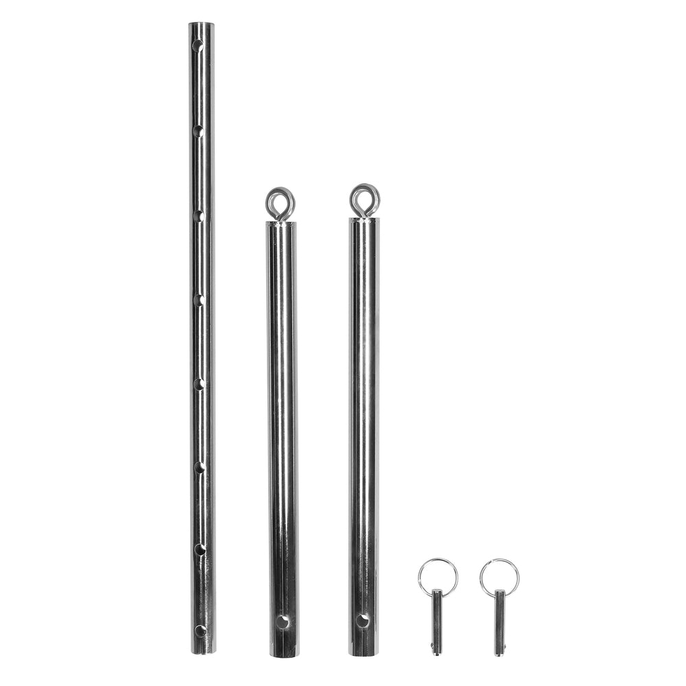 Ouch Silver Adjustable Spreader Bar