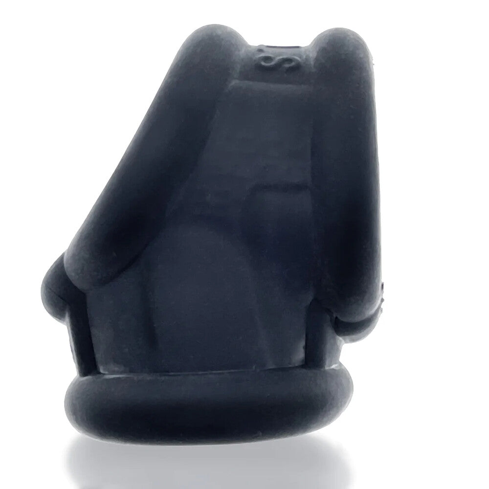 OXBALLS Black Silicone Cocksling 2 Cockring and Ballstretcher