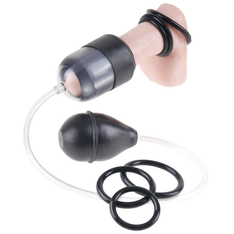 Fetish Fantasy Clear Suck N Stroke Penis Head Vacuum Pump