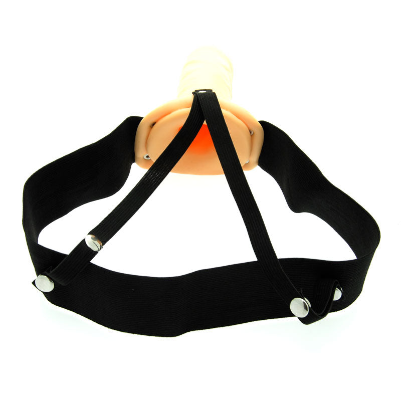 Fetish Fantasy Series Black Beginners Hollow Strap On