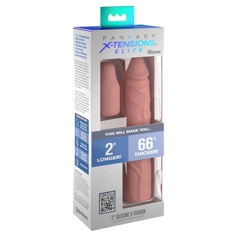 Fantasy X-tensions Elite Black 2 Inch Penis Extender