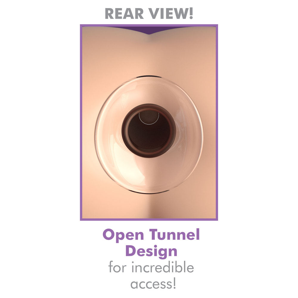 PipeDream Anal Fantasy Beginners Glass Anal Gaper Design