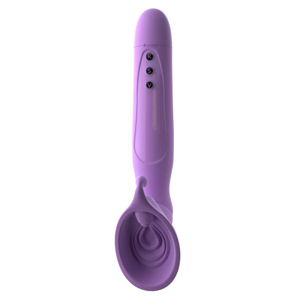 Pipedream Soft Pink Vibrating Roto SuckHer with Suction